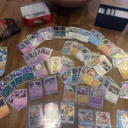 Massive Pokemon Collection Holo Reverse Holo Super Rare 1100 + TCG Card Lot C4 - Image 3