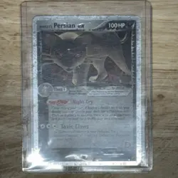 Team Rocket's Persian ex #116/115 Unseen Forces Holo Pokemon - 2005 - Image 1