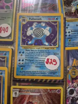 Poliwrath Holo Pokemon TCG Base Set 13/102 Holographic Excellent Condition - Image 1