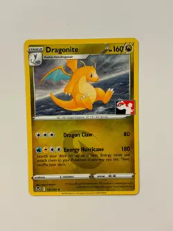 Dragonite 131/195 Pokemon Prize Pack Series 3 NM Silver Tempest variant C* - Image 1