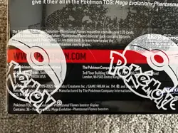 New Pokemon TCG: Mega Evolution Phantasmal Flames Booster Display Box (36 Packs) - Image 4