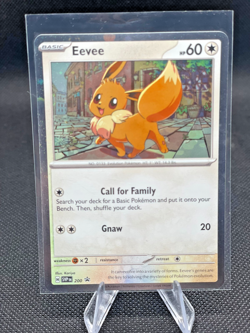 Pokemon Prismatic Evolutions Eevee + Evolutions Cosmos Holo Promo Set 9/9 - Image 2