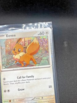 Pokemon Prismatic Evolutions Eevee + Evolutions Cosmos Holo Promo Set 9/9 - Image 3