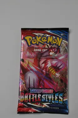 Pokemon Sword and Shield Battle Styles Booster Pack New Sealed - Lot Of 4 - Image 3