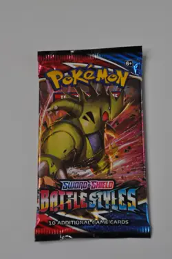 Pokemon Sword and Shield Battle Styles Booster Pack New Sealed - Lot Of 4 - Image 4
