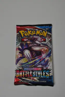 Pokemon Sword and Shield Battle Styles Booster Pack New Sealed - Lot Of 4 - Image 5