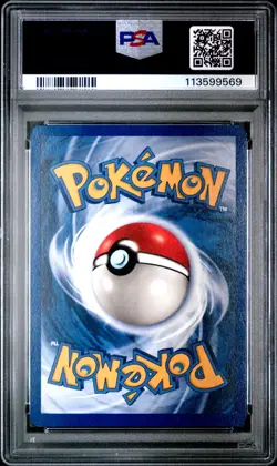 1999 POKEMON FOSSIL #54 SHELLDER PSA NM-MT 8 - Image 2