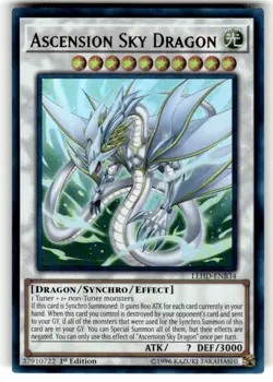 Ascension Sky Dragon 1st Edition Ultra Rare LEHD-ENB34 Yu-Gi-Oh! NM - Image 1