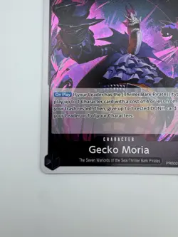 One Piece Card Game Gecko Moria PRB02-013 Rare Foil English NM - Image 4