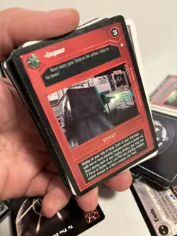 1990s Star Wars CCG Decipher Customizable Card Game Lot Of 100+ Cards vintage - Image 3