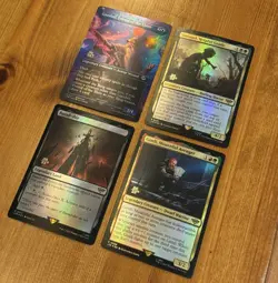 MTG LotR Prerelease Promo Cards Lot, Lord of the Rings LTR, Barad-dur, Gandalf - Image 2