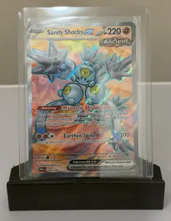 Sandy Shocks ex 228/182 Paradox Rift Full Art Ultra Rare Holo Pokemon Card NM - Image 3