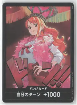 Nami DON !! Card EB03 Foil Japanese One Piece Heroines Edition NM - Image 1