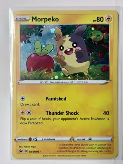 Pokemon Card Lot - Applin Dipplin Morpeko X3 Cosmos Holo Card Lot NM - A35 - Image 2