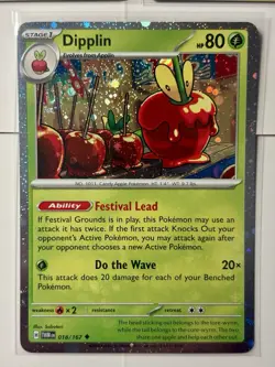 Pokemon Card Lot - Applin Dipplin Morpeko X3 Cosmos Holo Card Lot NM - A35 - Image 4