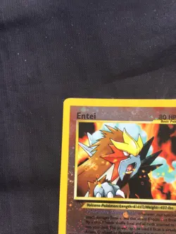 Pokemon Cards: Wizards Black Star Promo: Entei 34 - Image 3