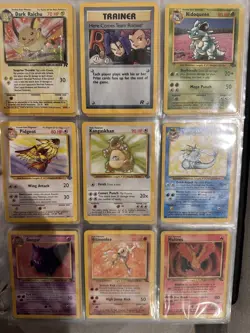 WOTC Pokemon cards bundle job lot | Base Set Fossil Jungle Team Rocket & Gyms - Image 3