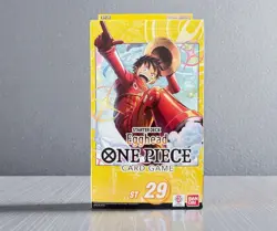 ONE PIECE CARD GAME: EGGHEAD LUFFY STARTER DECK ST-29 TCG ENGLISH ⭐IN HAND⭐ - Image 1