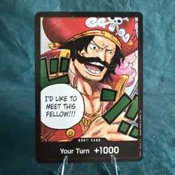 Don Card!! OP13 One Piece Carrying On His Will NM Halo English - Image 1