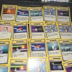 Pokemon TCG Trainer Card Base Set 2 Lot-Bill, Poke Ball, Potion, Switch 22 Cards - Image 2