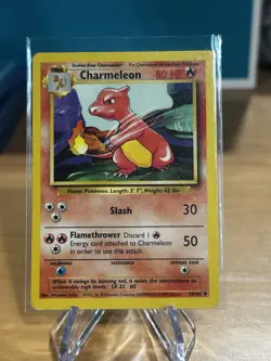 Pokemon TCG Charmeleon Base Set, Unlimited Uncommon Card 24/102 - Image 1