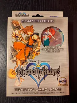 Kingdom Hearts TCG Starter Deck RARE TOMY Square Enix Disney Trading Cards Ariel - Image 1