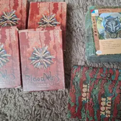 Destash- lot of Blood Wars Trading Cards, TSR 1995 Lot As Is - Image 1