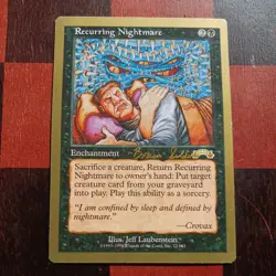 Mtg Recurring Nightmare LP Brian Selden World Championship Card Reserved List - Image 2