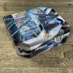 Pokemon Trading Card Game 2021 (TCG) V Strikers Tin, ft. Empoleon V - Image 3