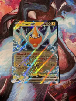 Rotom ex 029/094 Me02: Phantasmal Flames Holo RR NM Pokemon Card 2025 - Image 1