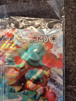 Pokemon Snorlax VMAX JUMBO Card 142/202 Stamped Gamestop Promo Sword & Shield - Image 4