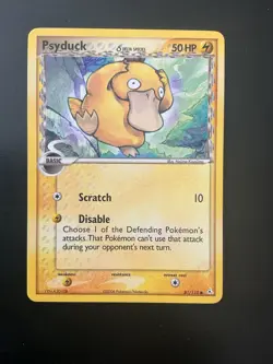 Pokemon Vintage Psyduck Card Holon Phantoms Delta Species #81/110 2006 - Image 1