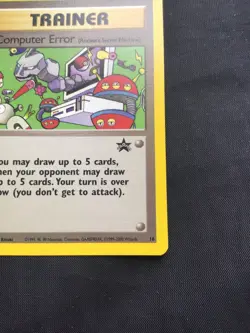 Pokemon Cards: Wizards Black Star Promo: Computer Error 16 - Image 4