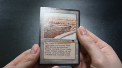 Strip Mine V.1 Magic Card Antiquities MTG - Image 2
