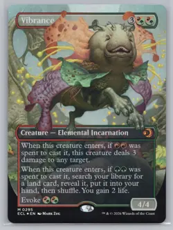 Vibrance (Borderless) M Lorwyn Eclipsed 295 NM Foil - Image 1