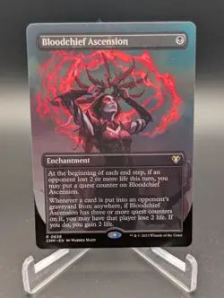 Bloodchief Ascension (Borderless) Commander Masters Regular - Image 1