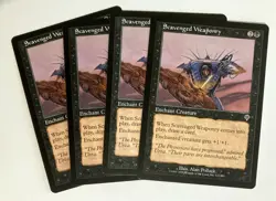 Scavenged Weaponry (4) Invasion NM MTG Magic the Gathering - Image 1