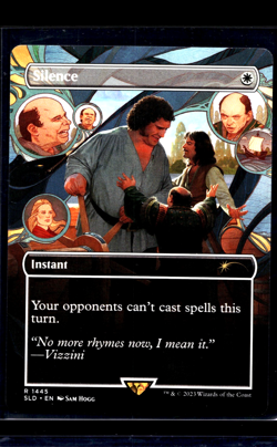 2023 MTG Magic the Gathering Secret Lair Princess Bride #1445 Silence Andre WWE - Image 1