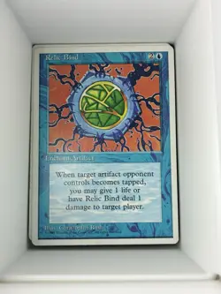 MTG Relic Bind - Fourth Edition - Rare - Magic the Gathering. M11 - Image 1