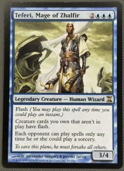 Teferi, Mage of Zhalfir NM Time Spiral 2006 Expansion/Rare #83 - Image 1