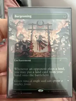 Burgeoning (Borderless) Secret Lair Drop Foil - Image 1