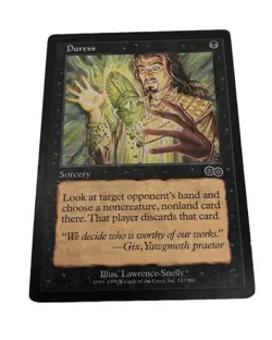 Magic The Gathering Duress Sorcery Urza’s Saga Common - Image 1