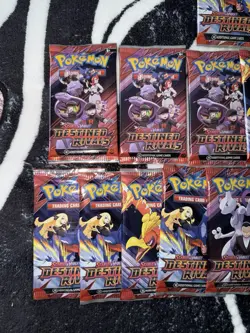 Pokemon Destined Rivals Booster Packs lot of 15 - Image 2