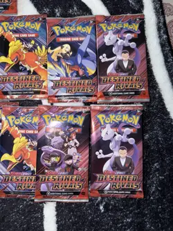 Pokemon Destined Rivals Booster Packs lot of 15 - Image 3