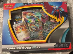 Pokemon TCG: Roaring Moon EX Box - Sealed Booster Pack Set, Rare Collection - Image 1