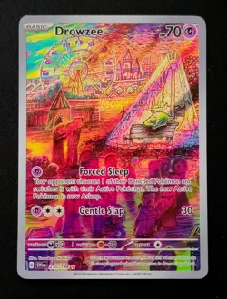 Pokemon Scarlet & Violet Base Set Drowzee Illustration Rare SV1 210/198 NM/M - Image 1