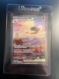 Pokemon TCG Charizard EX 199/165 Special Illustration Rare! Beautiful MNT-GEM! - Image 1