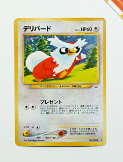 Pokemon Delibird #225 Neo Revelation Japanese Holo - Image 1