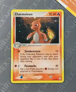 Pokemon Charmeleon 110/109 EX Team Rocket Returns English Holo - Image 2