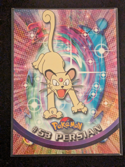 Persian #53 Topps Pokemon Tv Animation Edition MINT FREE SHIPPING - Image 1